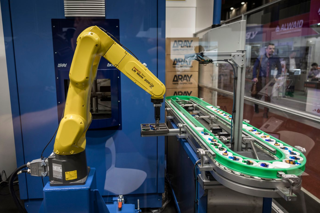 A prior DeltaRAY inline CT installation on a manufacturing line